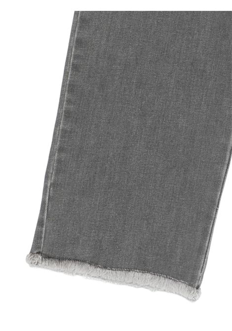 Girls' gray cotton jeans Dou dou | DX6P50/ANGRIGIO